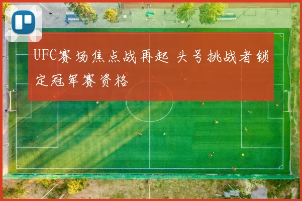 UFC赛场焦点战再起 头号挑战者锁定冠军赛资格